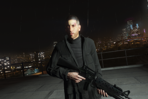 Frank Castle Player Model (Replace Trevor, add clothes from NT)